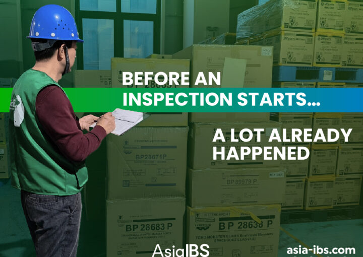 Quality control inspection process in China for product verification, compliance, and shipment approval by Asia IBS