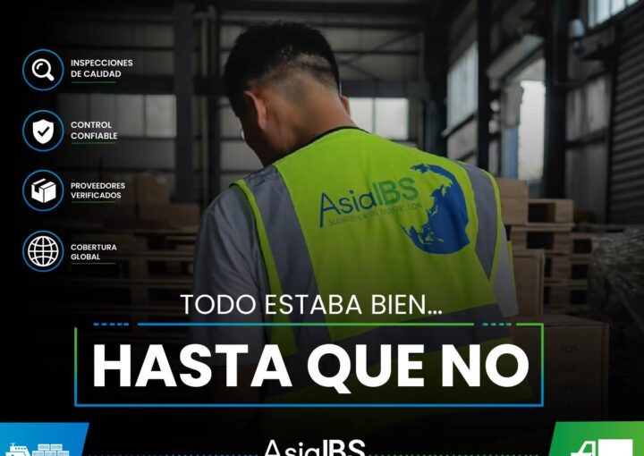 Inspección de calidad en origen para evitar problemas de importación y productos defectuosos antes del embarque.